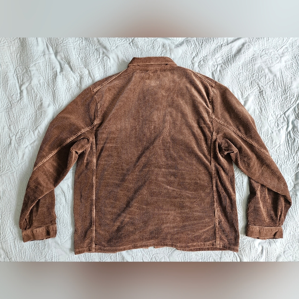 Polo Ralph Lauren Men's Stretch Corduroy Chore Jacket in Brown - Picture 3 of 10